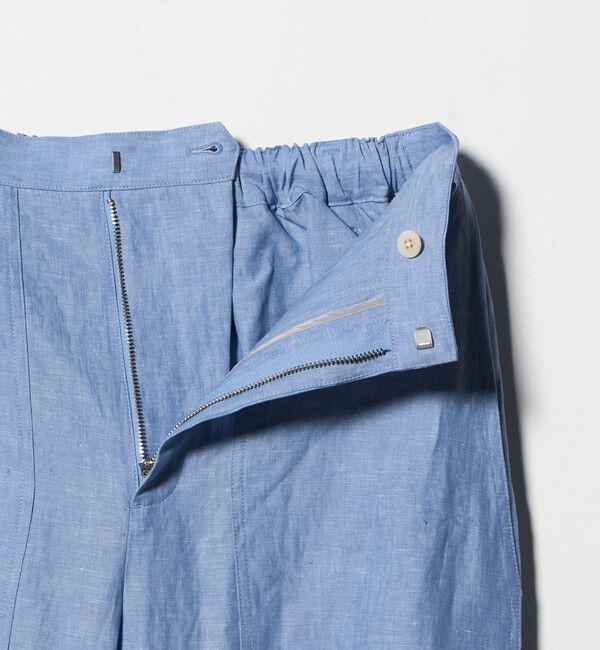 UNITED ARROWS「リネン パッチポケット イージーパンツ ‐ウォッシャブル‐」|チノ|