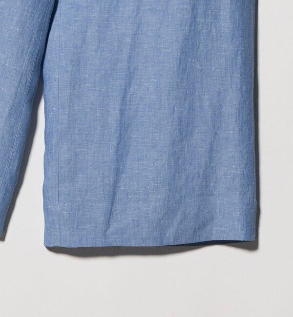 UNITED ARROWS「リネン パッチポケット イージーパンツ ‐ウォッシャブル‐」|チノ|