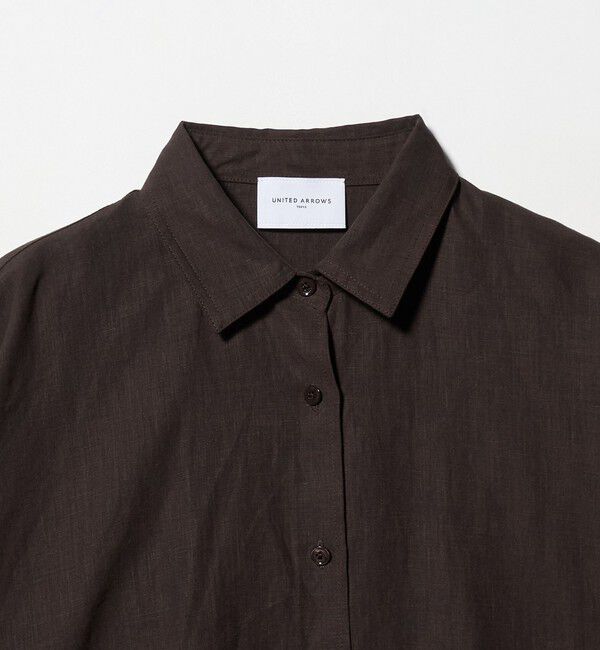 UNITED ARROWS「リネン ドルマン シャツ ‐ウォッシャブル‐」|シャツ・ブラウス|