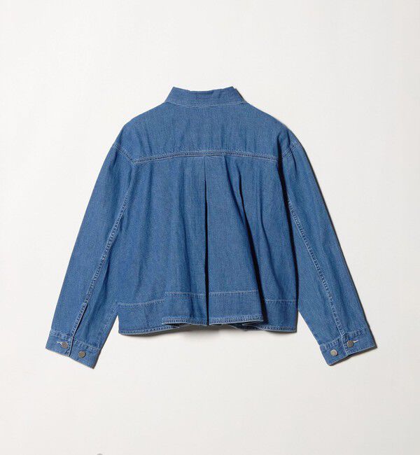 UNITED ARROWS「ステッチ フレア デニムジャケット」|デニムジャケット|