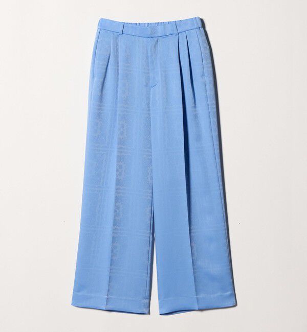 UNITED ARROWS「バンダナ 2タック ワイドパンツ ‐ウォッシャブル‐」|チノ|