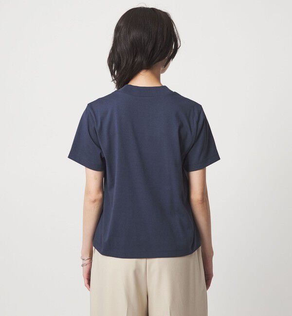 UNITED ARROWS green label relaxing「＜スタイリスト兵藤千尋さんコラボ＞ワイドネック Tシャツ UVカット」|Tシャツ・カットソー|