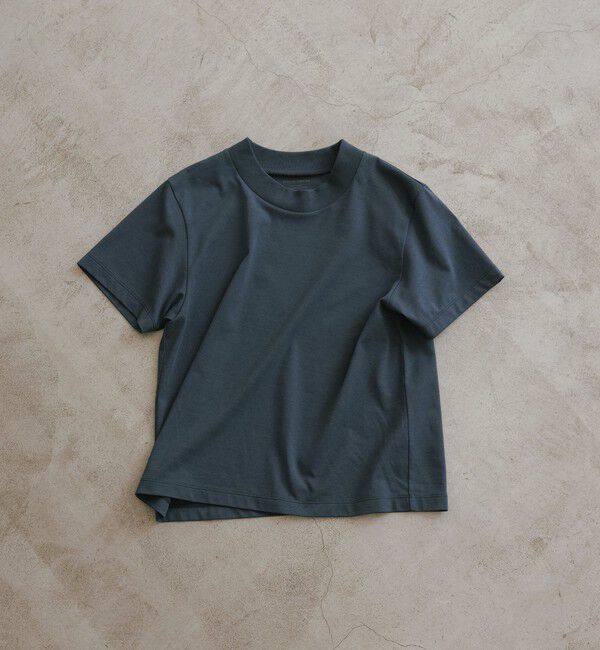 UNITED ARROWS green label relaxing「＜スタイリスト兵藤千尋さんコラボ＞ワイドネック Tシャツ UVカット」|Tシャツ・カットソー|