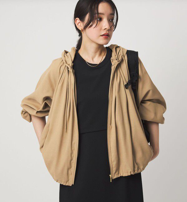 UNITED ARROWS green label relaxing「シアー フーディ ブルゾン マシンウォッシャブル UVカット 通気性」|ブルゾン・スタジャン|
