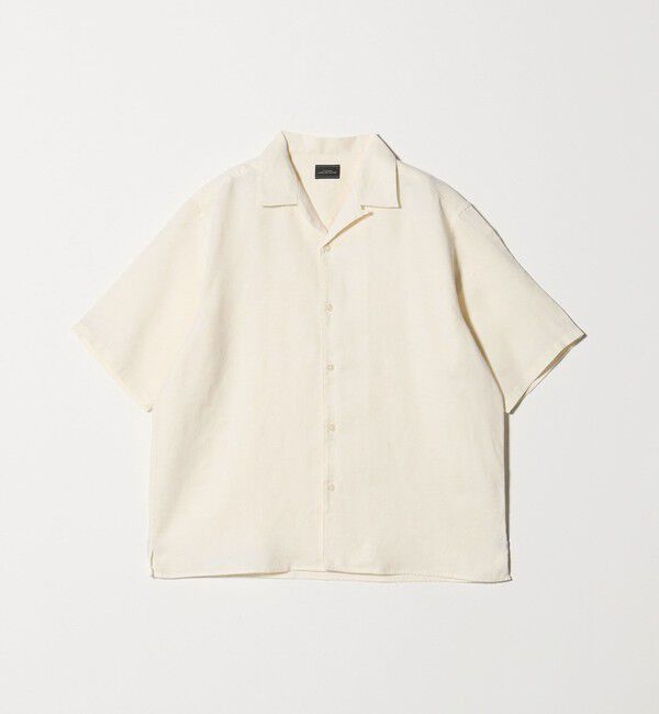 UNITED ARROWS green label relaxing「リネン ポプリン オープンカラー 半袖 シャツ」|シャツ・ブラウス|