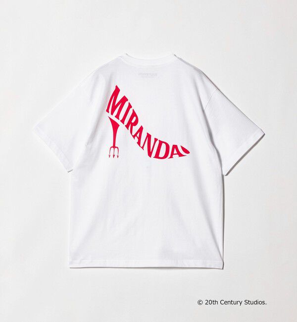 BEAUTY&YOUTH UNITED ARROWS「【別注】＜プラダを着た悪魔2＞ MILANDA / プリント Tシャツ」|Tシャツ・カットソー|