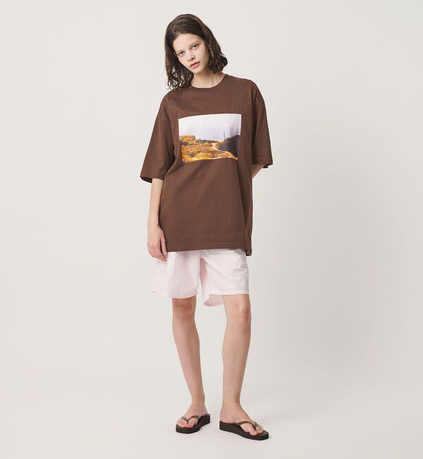 California General Store「＜CGS.＞ROKI ボード フォト Ｔシャツ」|Tシャツ・カットソー|