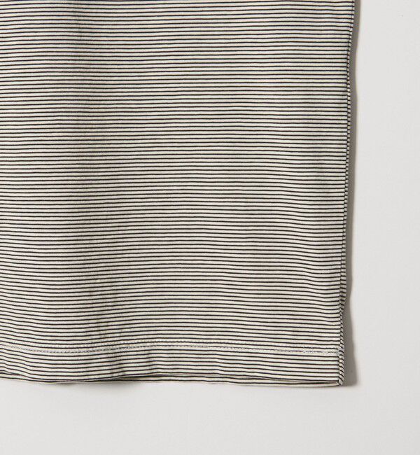 STEVEN ALAN「＜Steven Alan＞ サイロ ボーダー クルーネック Tシャツ」|Tシャツ・カットソー|
