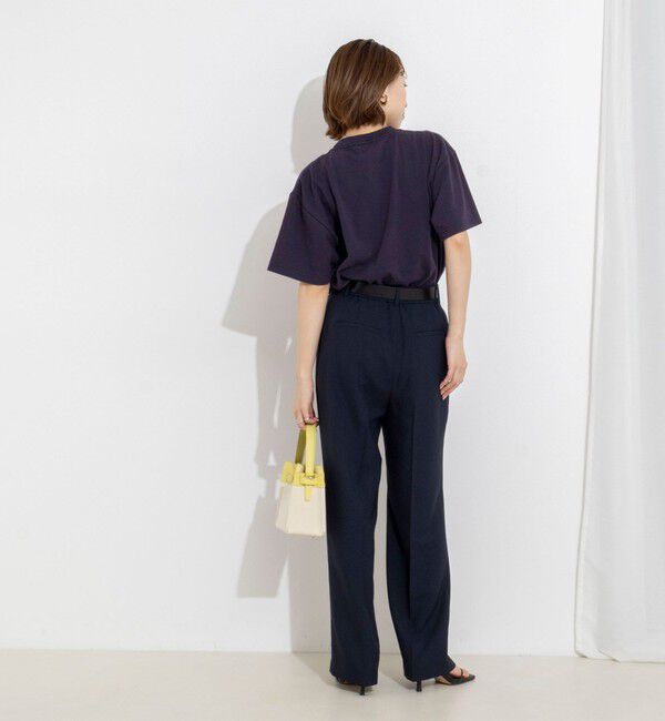 NOLLEY'S「《セットアップ対応》ウォッシャブルストレッチツイル愛されセミワイドパンツ」|その他|