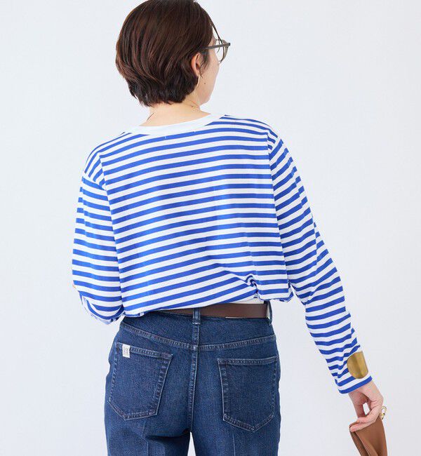 Rie Miller「ウォッシャブルロングスリーブＴシャツGIZA COTTON」|Tシャツ・カットソー|