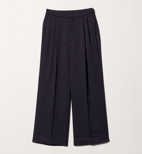UNITED ARROWS「バンダナ 2タック ワイドパンツ ‐ウォッシャブル‐」|チノ|