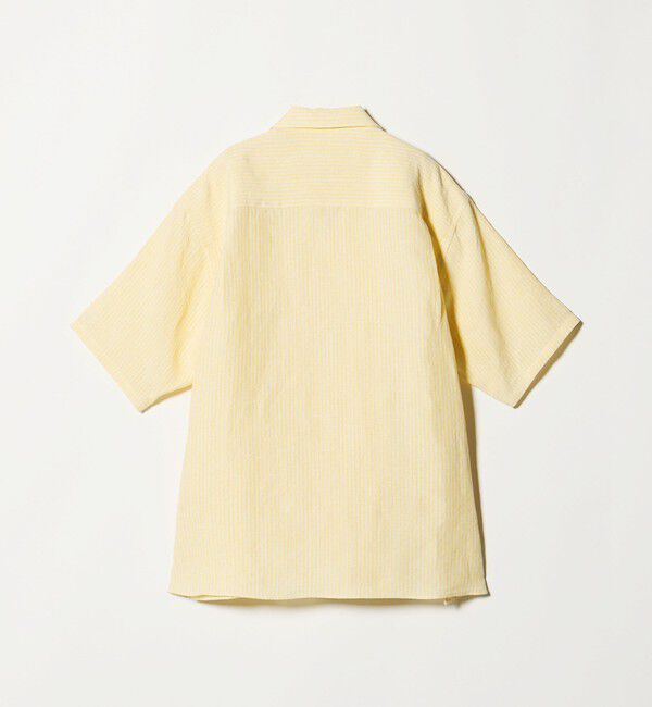 UNITED ARROWS「＜District＞リネン オックスフォード オープンカラーシャツ」|シャツ・ブラウス|
