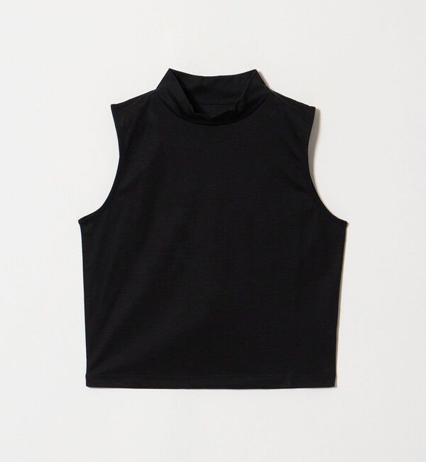 UNITED ARROWS「＜MIYAGI YUKA&times;TO UNITED ARROWS＞スタンドカラー ノースリーブ カットソー」|Tシャツ・カットソー|