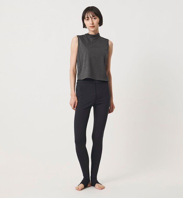 UNITED ARROWS「＜MIYAGI YUKA&times;TO UNITED ARROWS＞スタンドカラー ノースリーブ カットソー」|Tシャツ・カットソー|
