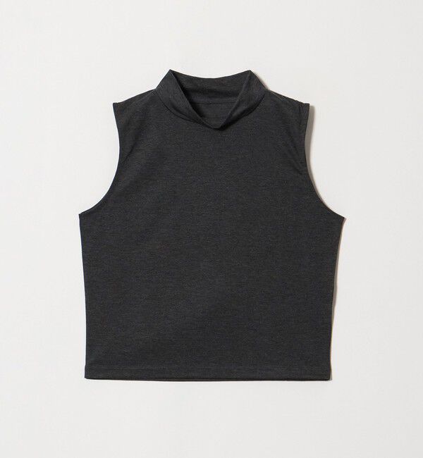 UNITED ARROWS「＜MIYAGI YUKA&times;TO UNITED ARROWS＞スタンドカラー ノースリーブ カットソー」|Tシャツ・カットソー|