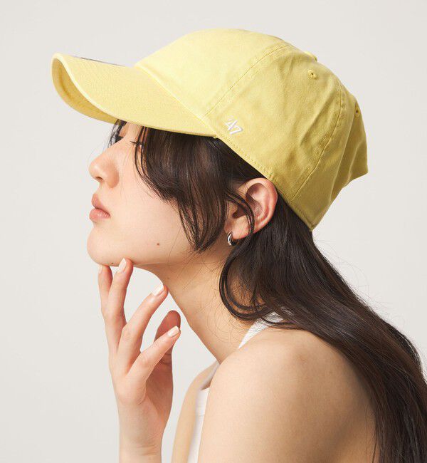 UNITED ARROWS green label relaxing「【WEB限定】＜&rsquo;47＞キャップ / 帽子」|キャップ・キャスケット|YELLOW
