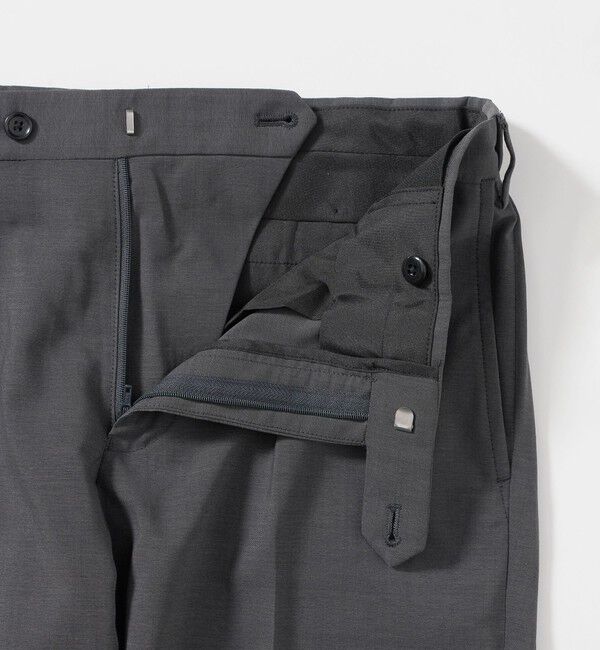 UNITED ARROWS green label relaxing「A+ air TW サイロ ソリッド アジャスター スラックス -接触冷感・通気性-」|スラックス|