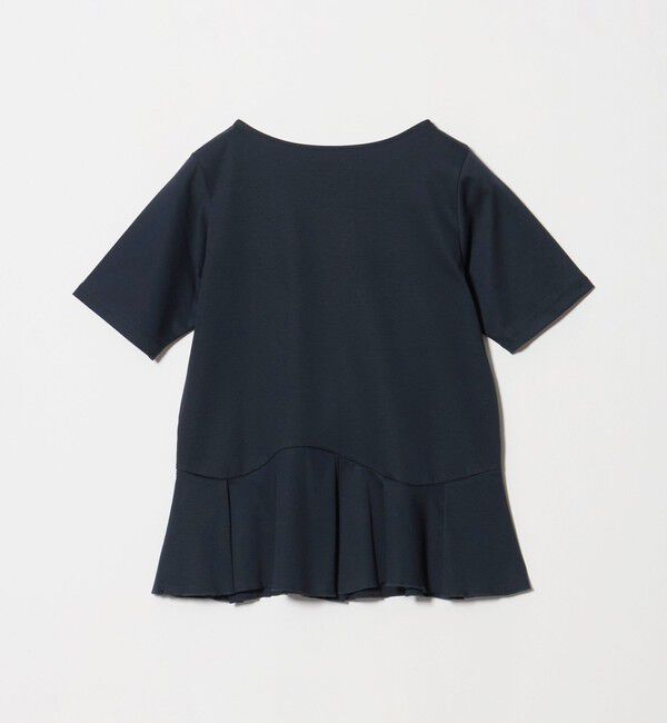 UNITED ARROWS green label relaxing「スムース イレヘム ペプラム カットソー 接触冷感」|Tシャツ・カットソー|