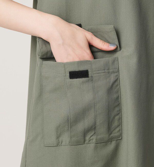 BEAUTY&YOUTH UNITED ARROWS「【別注】＜THOUSAND MILE＞ショートスリーブワンピース UVカット 吸汗速乾」|ワンピース|