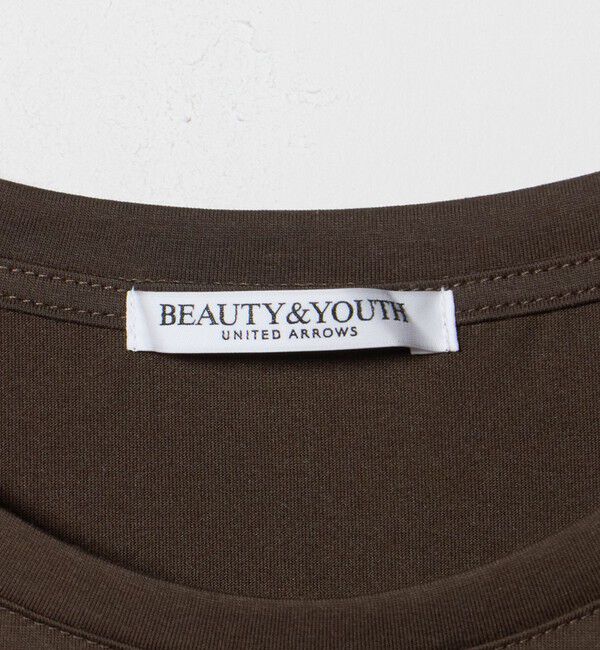 BEAUTY&YOUTH UNITED ARROWS「クリアハイゲージ ノースリーブ カットソー 接触冷感」|Tシャツ・カットソー|