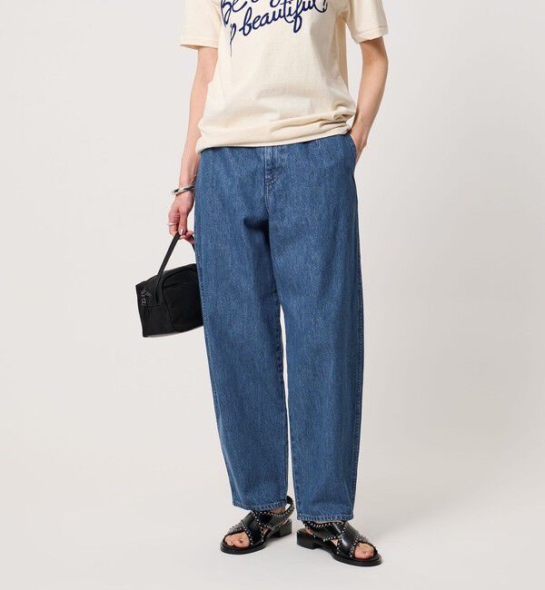 UNITED ARROWS「カーブ デニムパンツ」|デニム|COBALT