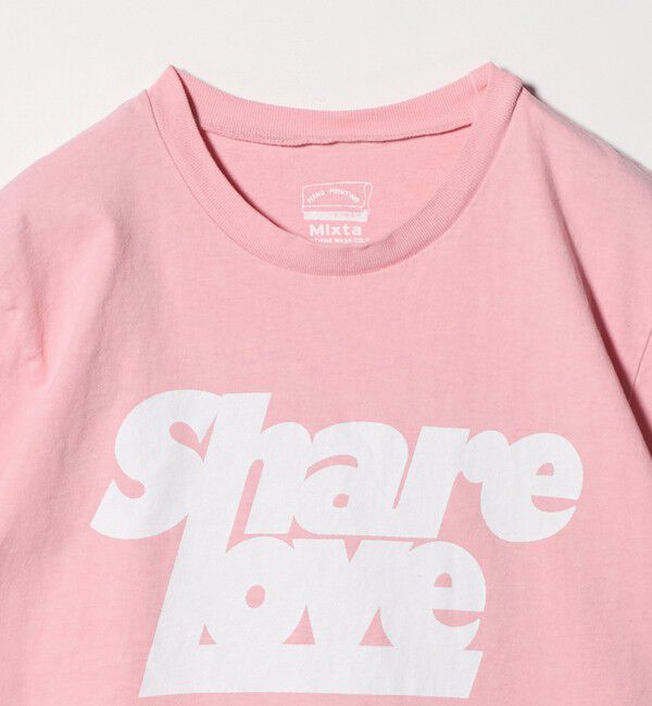 UNITED ARROWS「【別注】＜MIXTA＞SHARE LOVE Tシャツ」|Tシャツ・カットソー|