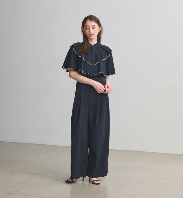 UNITED ARROWS「イージー ワイドパンツ ‐はっ水 UVカット 防シワ ウォッシャブル‐」|スラックス|