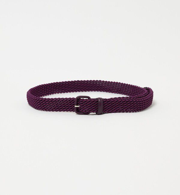UNITED ARROWS「＜LAIGLON＞ エラスティック ベルト」|ベルト|PURPLE