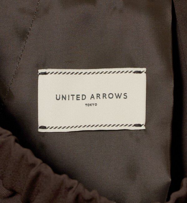 UNITED ARROWS「ポリエステル 2タック ワイドパンツ ‐吸水速乾 帯電防止 接触冷感‐」|スラックス|