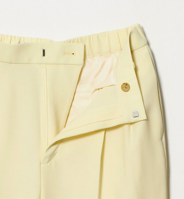 UNITED ARROWS「ポリエステル 2タック ワイドパンツ ‐吸水速乾 帯電防止 接触冷感‐」|スラックス|