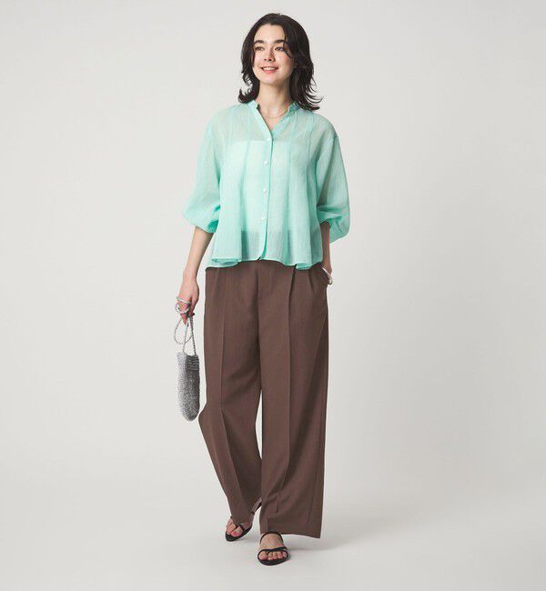 UNITED ARROWS green label relaxing「【結論シリーズ】ドライクロス ニーハイワイド マシンウォッシャブル ストレッチ 吸水速乾 通気性」|その他|