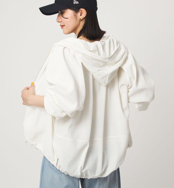 UNITED ARROWS green label relaxing「シアー フーディ ブルゾン マシンウォッシャブル UVカット 通気性」|ブルゾン・スタジャン|