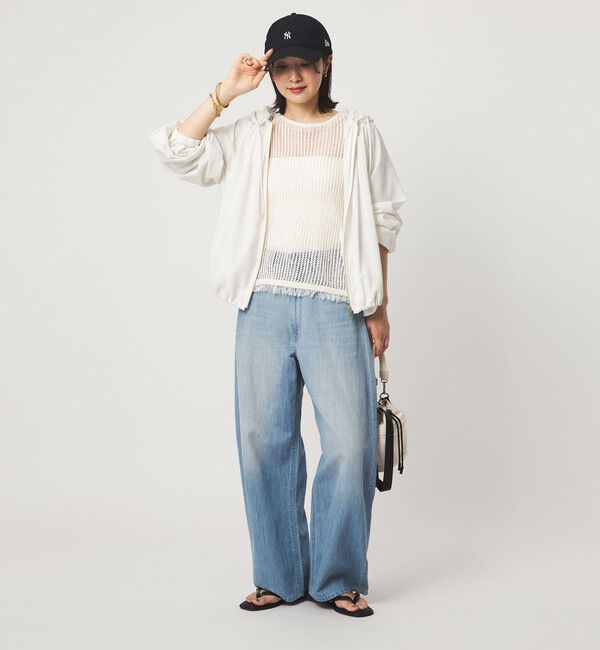 UNITED ARROWS green label relaxing「シアー フーディ ブルゾン マシンウォッシャブル UVカット 通気性」|ブルゾン・スタジャン|