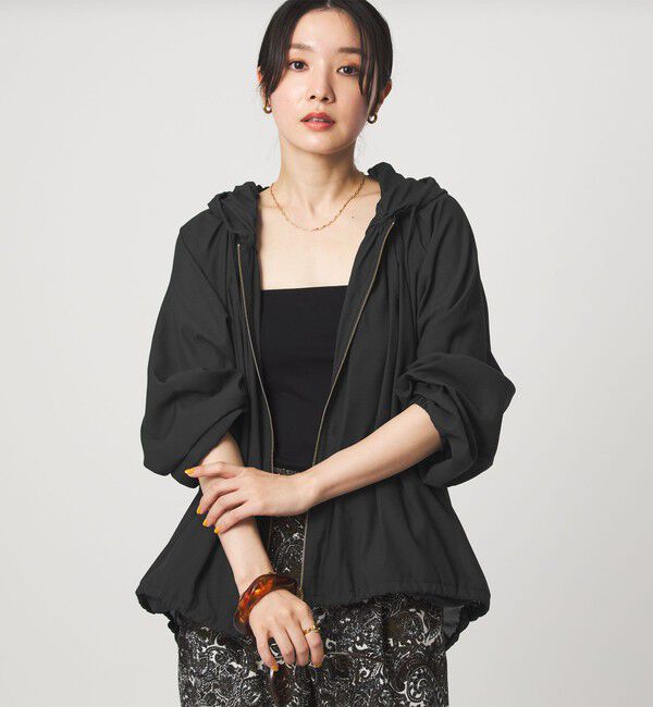 UNITED ARROWS green label relaxing「シアー フーディ ブルゾン マシンウォッシャブル UVカット 通気性」|ブルゾン・スタジャン|