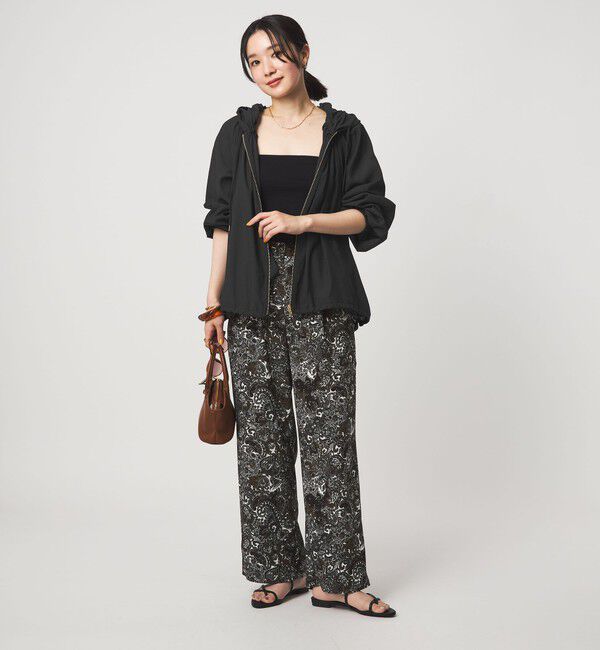 UNITED ARROWS green label relaxing「シアー フーディ ブルゾン マシンウォッシャブル UVカット 通気性」|ブルゾン・スタジャン|