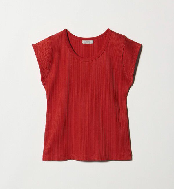UNITED ARROWS green label relaxing「ランダム ブライトリブ Uネック カットソー」|Tシャツ・カットソー|
