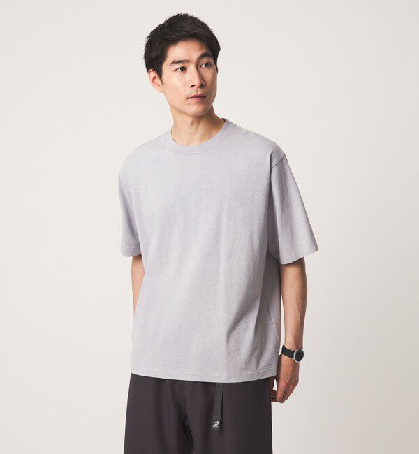 UNITED ARROWS green label relaxing「オーバーダイ クルーネック 半袖 Tシャツ カットソー」|Tシャツ・カットソー|