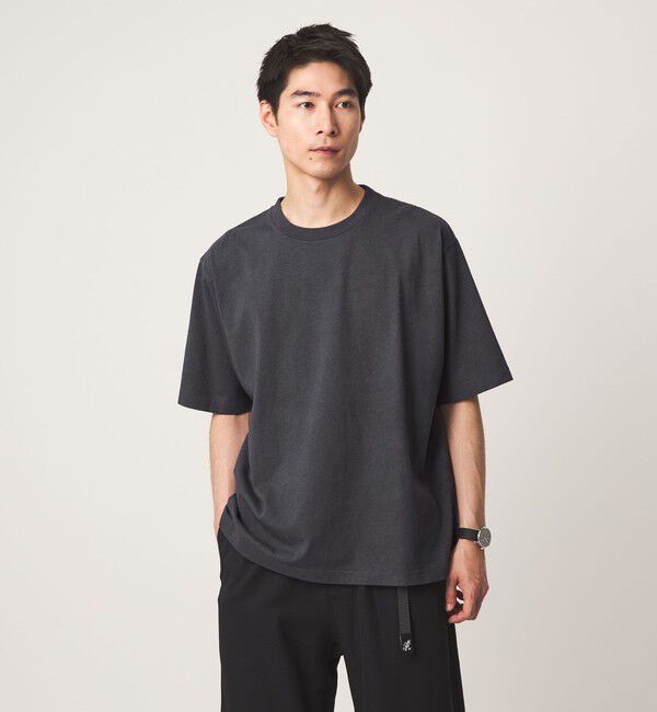 UNITED ARROWS green label relaxing「オーバーダイ クルーネック 半袖 Tシャツ カットソー」|Tシャツ・カットソー|