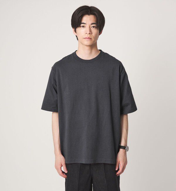 UNITED ARROWS green label relaxing「オーバーダイ クルーネック 半袖 Tシャツ カットソー」|Tシャツ・カットソー|