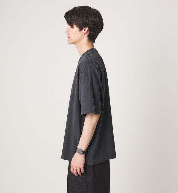 UNITED ARROWS green label relaxing「オーバーダイ クルーネック 半袖 Tシャツ カットソー」|Tシャツ・カットソー|