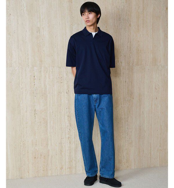 UNITED ARROWS green label relaxing「クリア MVS スキッパー 半袖 ポロシャツ」|Tシャツ・カットソー|