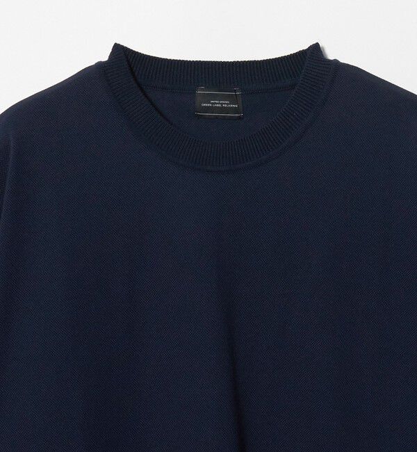 UNITED ARROWS green label relaxing「ニットライク カノコ クルーネック 半袖 Tシャツ」|Tシャツ・カットソー|