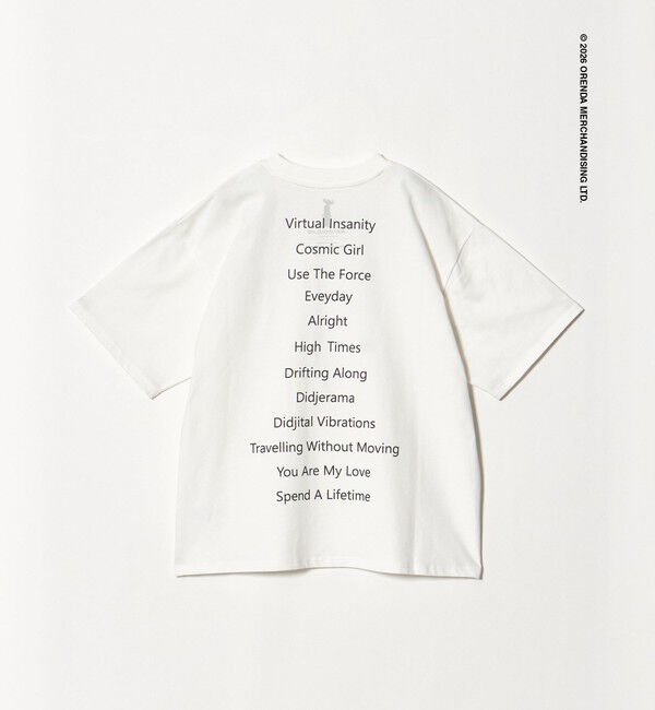 UNITED ARROWS green label relaxing「【別注】＜Bravado＞ジャミロクワイ グラフィック プリント 半袖 Tシャツ」|Tシャツ・カットソー|WHITE