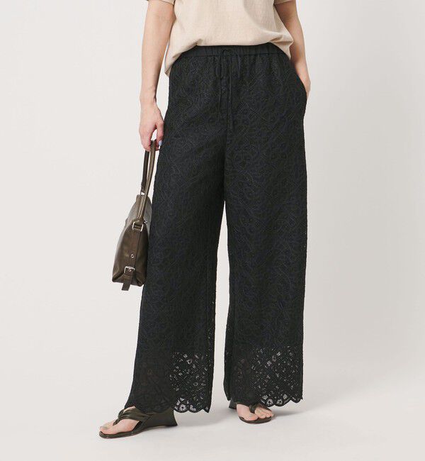 BEAUTY&YOUTH UNITED ARROWS「コードレース イージーパンツ」|その他|BLACK
