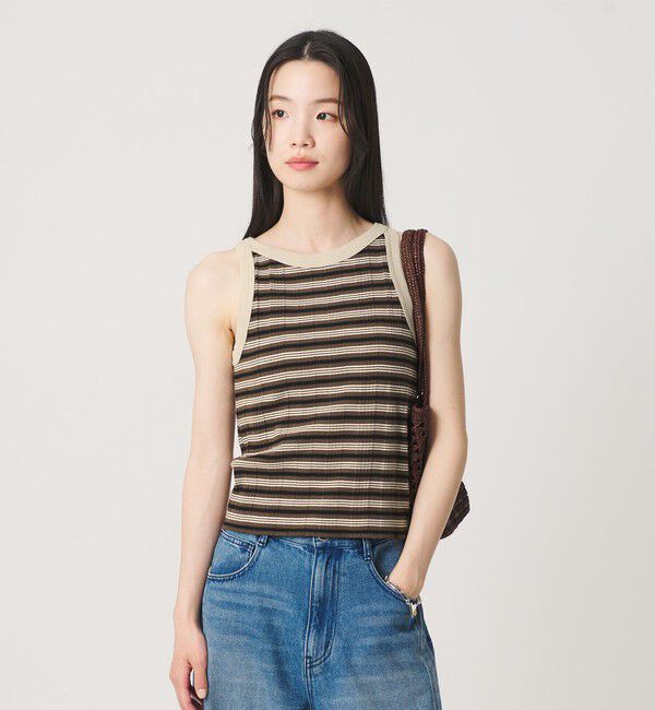 BEAUTY&YOUTH UNITED ARROWS「マルチボーダー タンクトップ」|タンクトップ|MD.BROWN