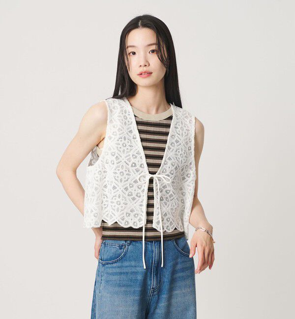 BEAUTY&YOUTH UNITED ARROWS「マルチボーダー タンクトップ」|タンクトップ|