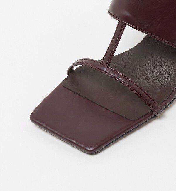 BEAUTY&YOUTH UNITED ARROWS「スマートストラップ カバー ミュール」|サンダル|