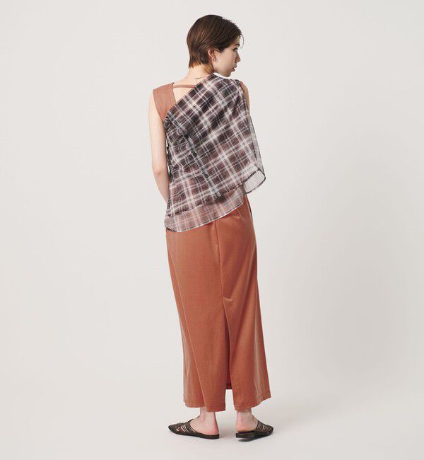 BEAUTY&YOUTH UNITED ARROWS「キュプラポリエステル バックオープンワンピース」|ワンピース|