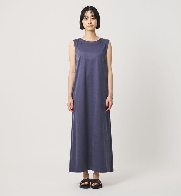 BEAUTY&YOUTH UNITED ARROWS「キュプラポリエステル バックオープンワンピース」|ワンピース|