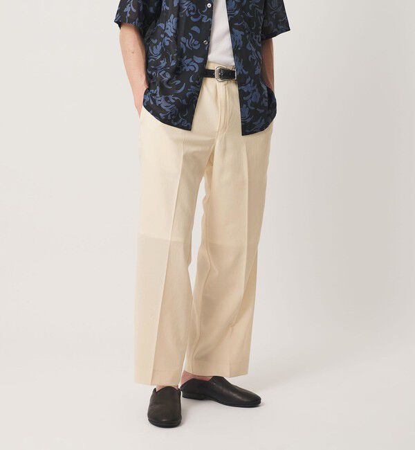 BEAUTY&YOUTH UNITED ARROWS「【別注】＜Dickies＞ワイド サマー スラックス」|チノ|WHITE
